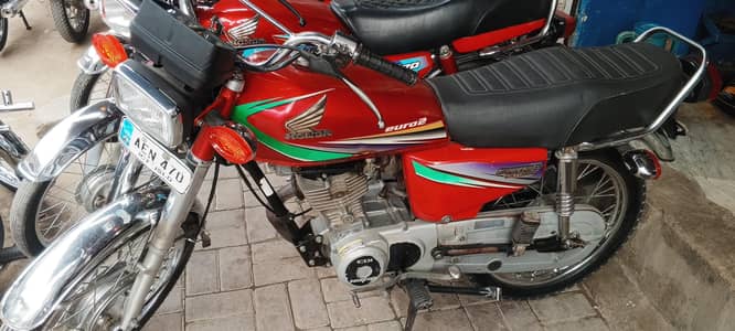 Honda CG 125 2014 Model – Excellent Condition – Original Documents