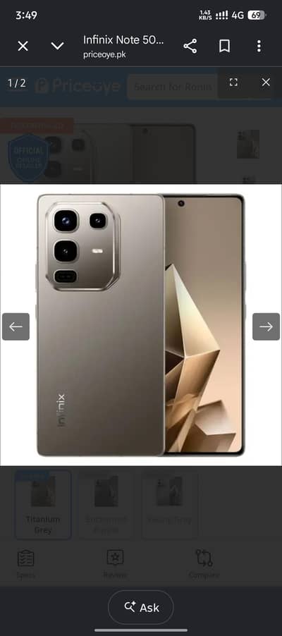 infinix not 50 pro