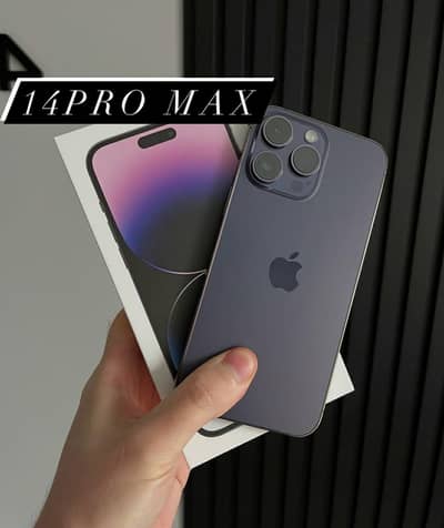 iPhone 14 Pro Max 256GB PTA Approved With Box 92 BH  12 13 14 15 16 17