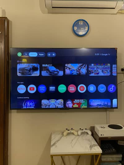 Tcl 55 inch QLED google tv