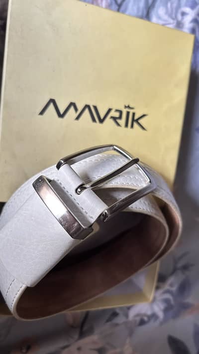 Mavrik Men's Leather Belt.