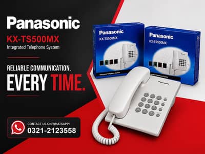 Panasonic orignal telephone set S500 Call 03212123558