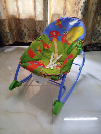 Baby rocker plus chair 2in1
