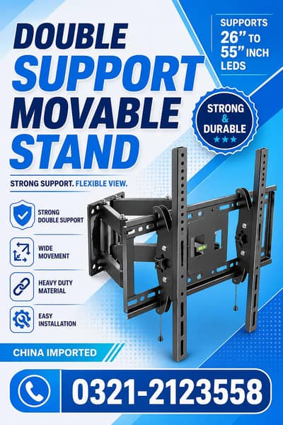 imported movable wall mount led stand 0321-2123558