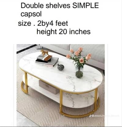 Double shelves simple capsol