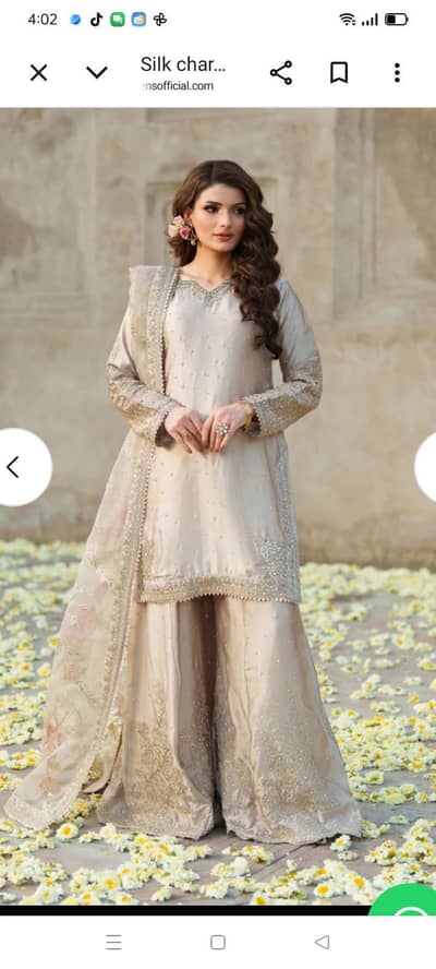 Haseens brand suit formal 3 piece "Maharani"