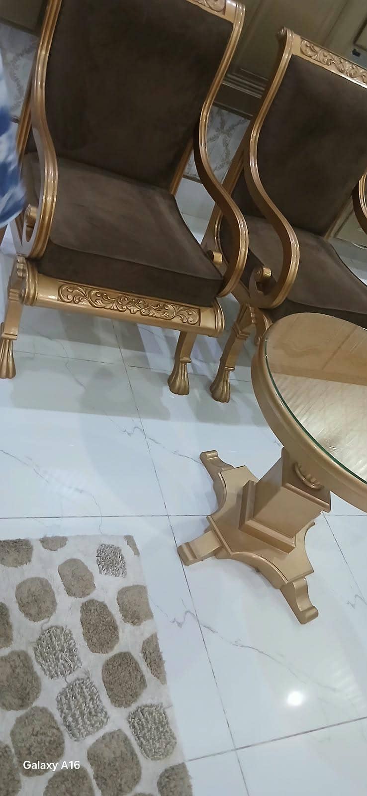 chairs with table. 2
