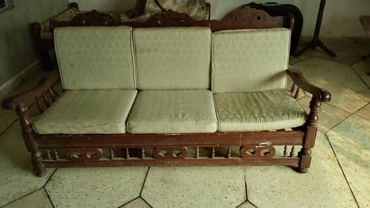 beautiful sofa with wight cushen