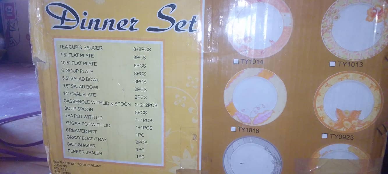 chini ka dinner & tea set 0