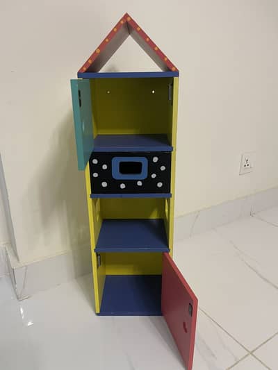 IKEA storage tower wooden