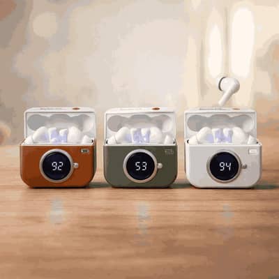 X73 TWS Earbuds – Unique Bluetooth Wireless Earphones with LED Displa