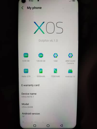 Infinix note 7