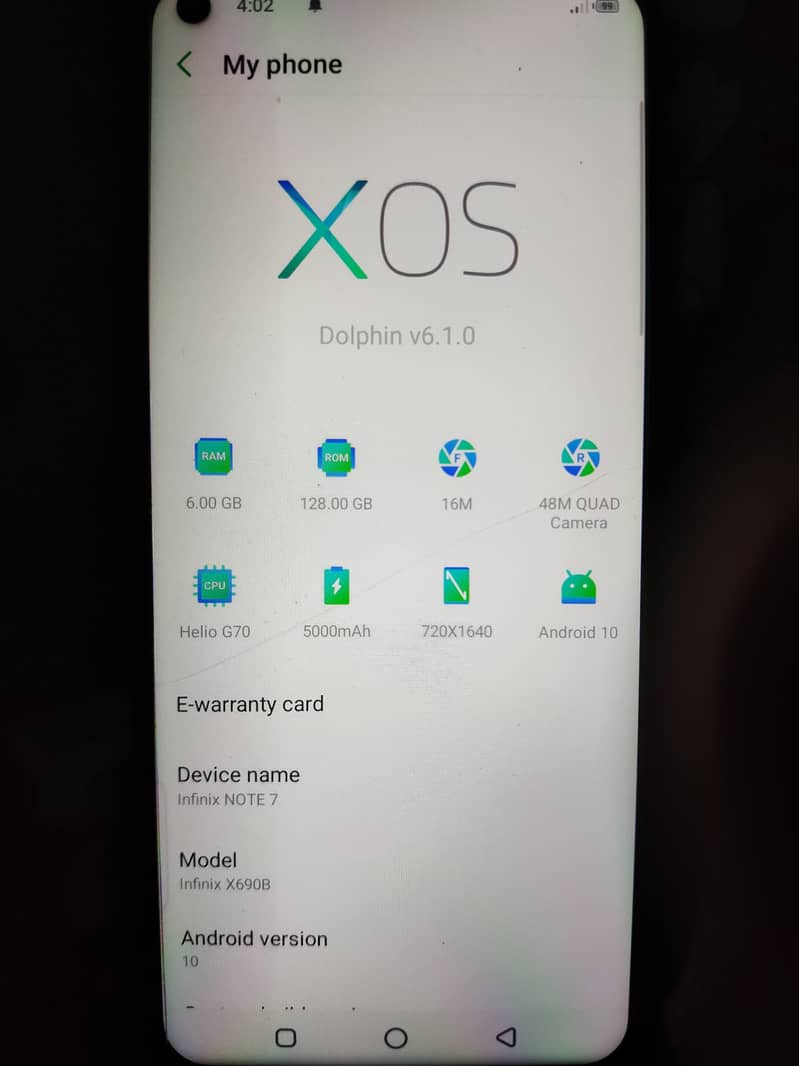Infinix note 7 0