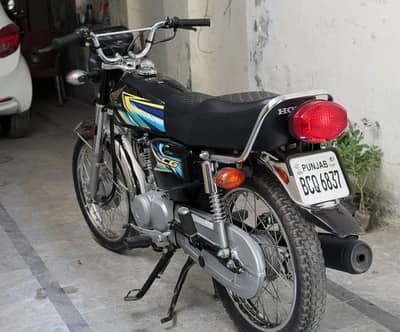 HONDA CG 125 BLACK 25/26