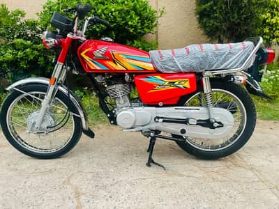 Honda CG 125 | Model 2026 | Urgent Sale | 5000 KM | Red Color Bike 125