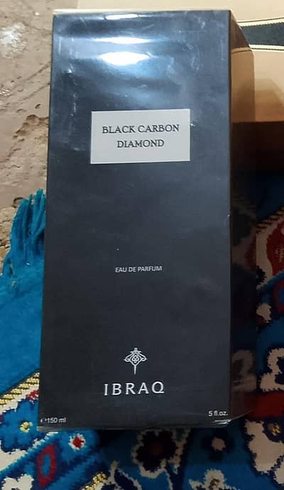 Black Carbon Diamond Perfume by IBRAQ 150 ml
