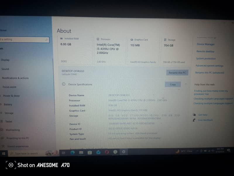 Dell latitude E5440 3