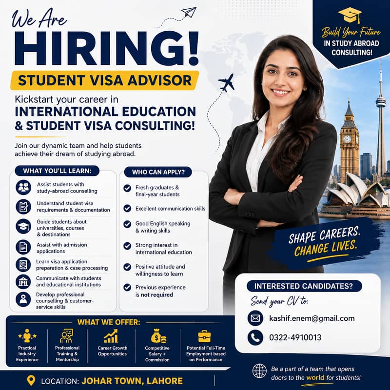 Study Visa Consultant 0