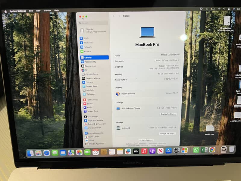 MacBook Pro 2018 2