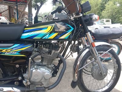 I m salling Honda 125 applied for new condition