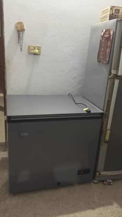 Haier Inverter Medium Size Chest Freezer (only 1 month used)
