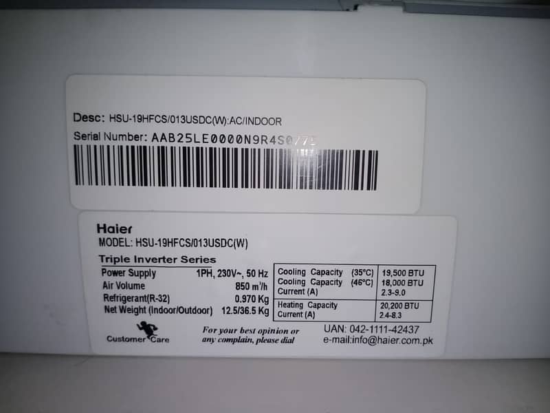 Haier AC 0
