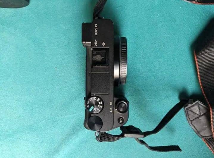 Sony A6400 camera 1