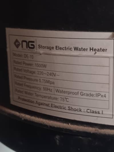 Electric Gyser available