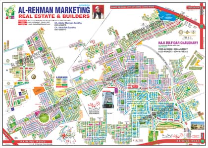 5 Marla Commercial Plot for Sale Main 100 Ft Road Bahria Orchard Lahore