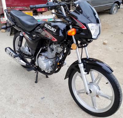 Suzuki GD 110 2024 End model Karachi num 1st owner Genuine condition