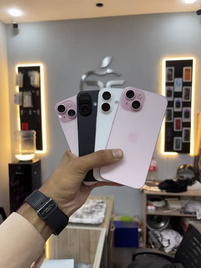iPhone 15 , 15 PLUS , 15 PRO , 16 , 16 PLUS NON-REFURBISHED STOCK
