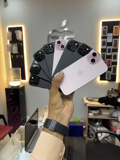 iPhone 15 , 15 PLUS , 15 PRO , 16 , 16 PLUS NON-REFURBISHED STOCK