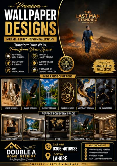 HD Printed Wallpapers for Home & Office