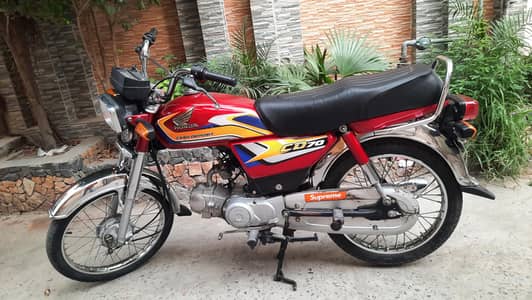 Honda CD 70 2025 modal