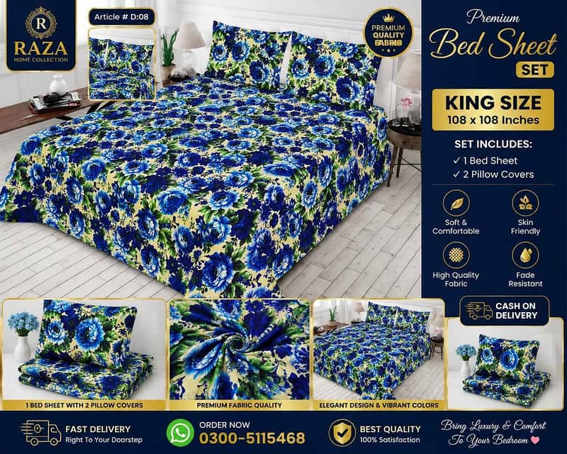 King Size Double Bed Sheets 4