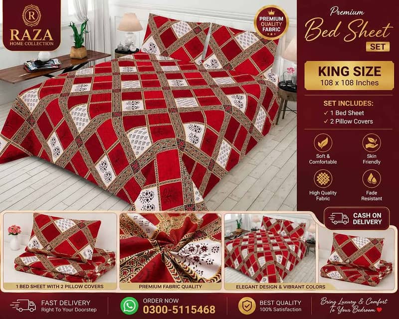King Size Double Bed Sheets 5