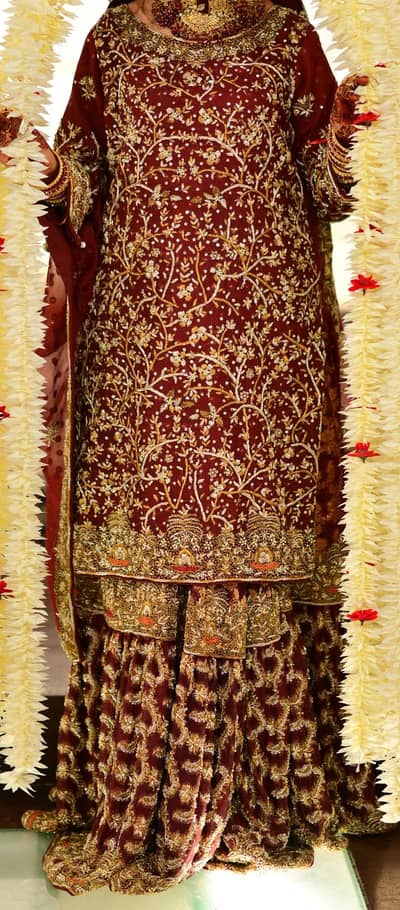 local brand bridal lehanga