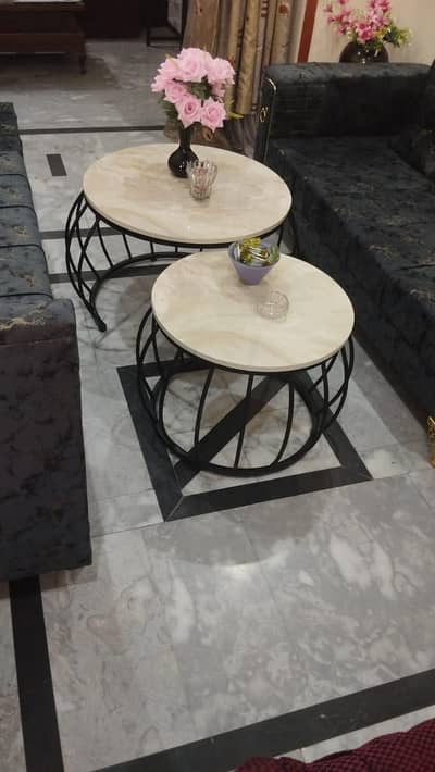 Sofa Set with Tables for Sale