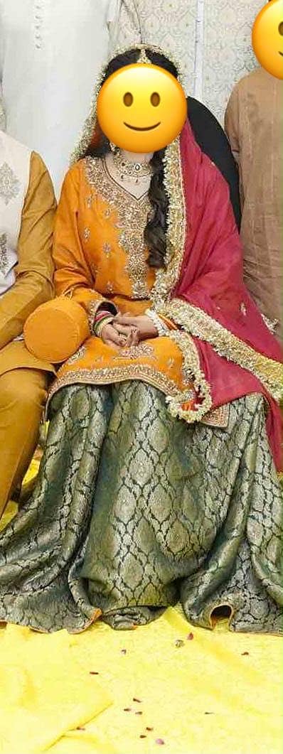 Mehndi Formal Dress