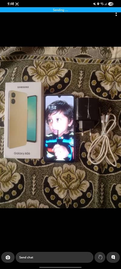 Samsung Mobile A06 for sale exchange iphone