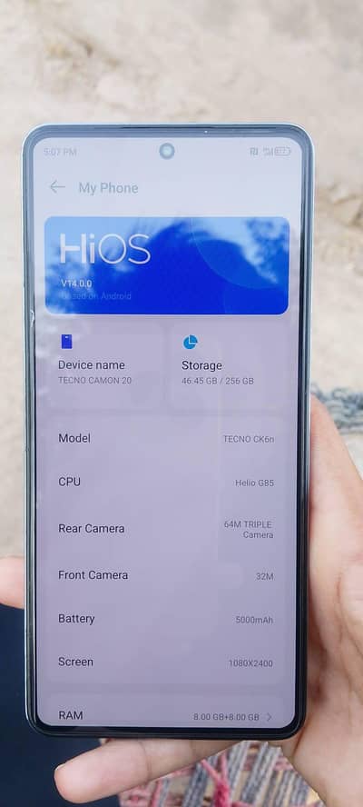 Tecno CAMON 20