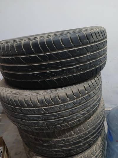 civic sports Tyres slightly used