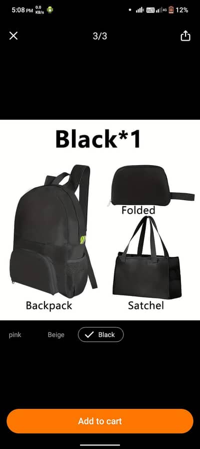 3 in 1 backpack