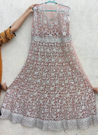 bridal maxi pink color