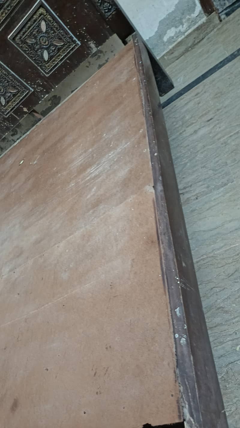 solid wooden king size bed 2