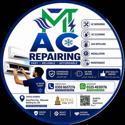 Ac service company Gujranwala Royal Palm city