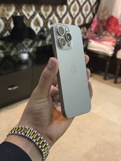 iPhone 15 pro Max 256GB Non pta Jv  95 original health with box