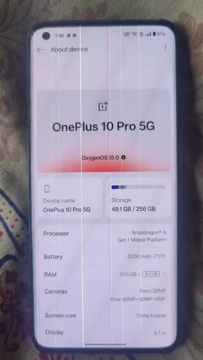 One Plus 10 Pro 5g exchange possible