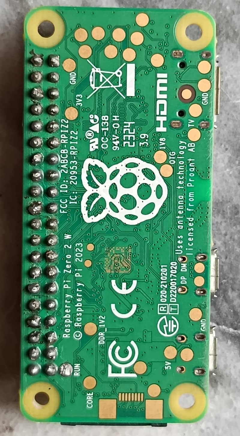 Raspberry pi zero 2W 1