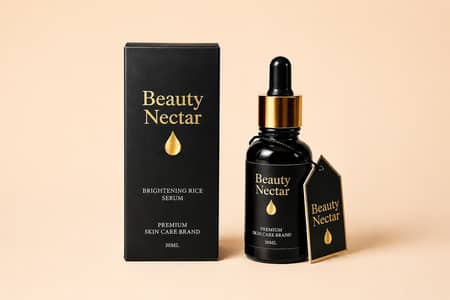 Rice brightening serum